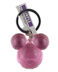 Disney Parks Keychain - Pink Mickey Crystal-Like