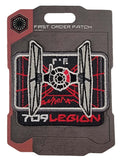 Disney Parks Patch - Star Wars - Galaxy's Edge - Black Spire Outpost - First Order - 709 Legion Tie Fighter