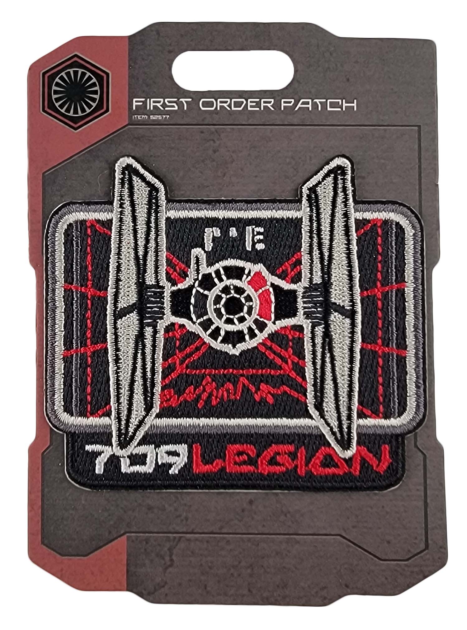 Disney Parks Patch - Star Wars - Galaxy's Edge - Black Spire Outpost - First Order - 709 Legion Tie Fighter