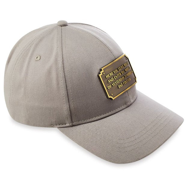 Disney Parks - Baseball Cap - Walt Disney Quote - Yesterday, Tomorrow, and Fantasy, image 2