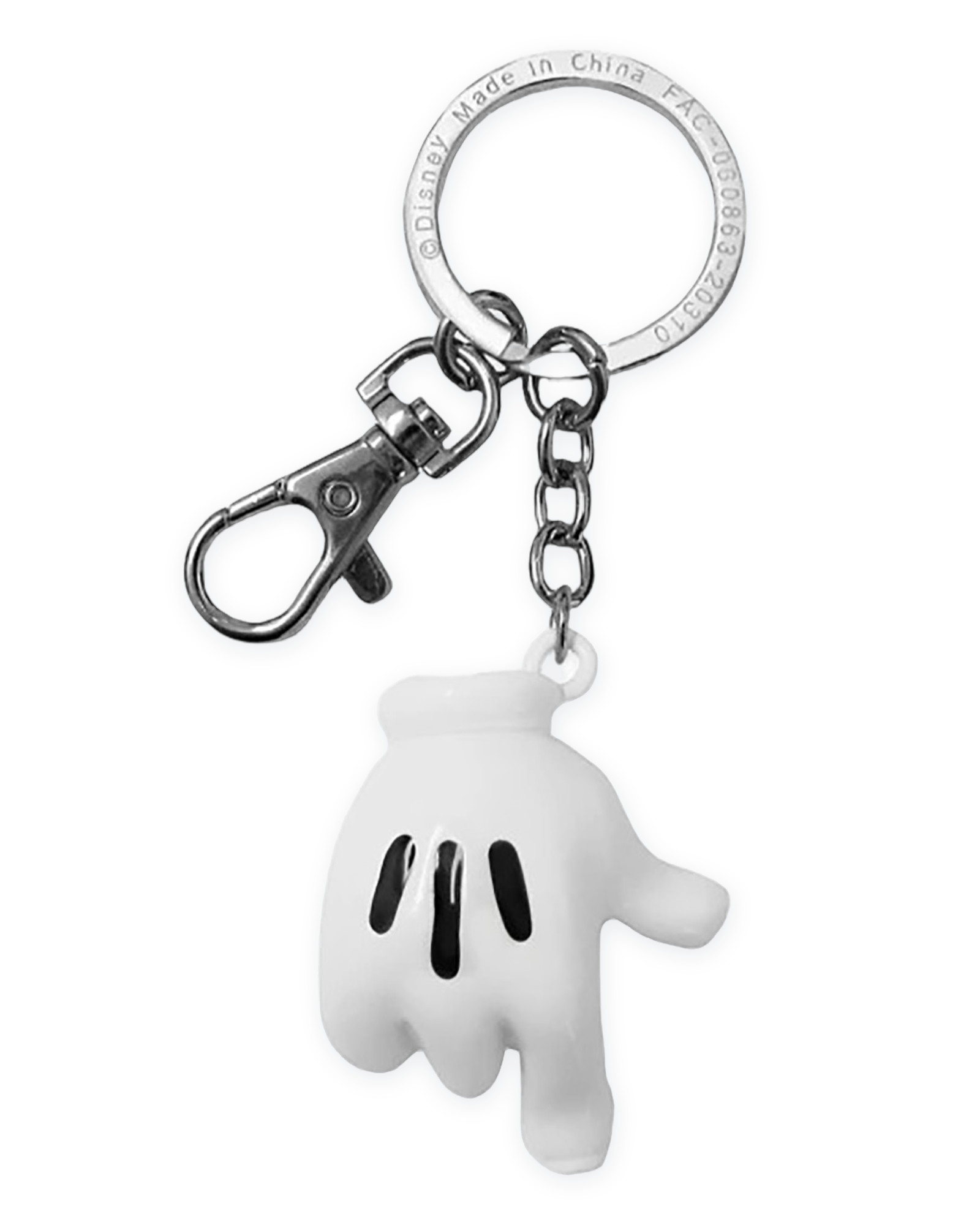 Disney Parks Keychain - Mickey Mouse - White Glove - Stylus