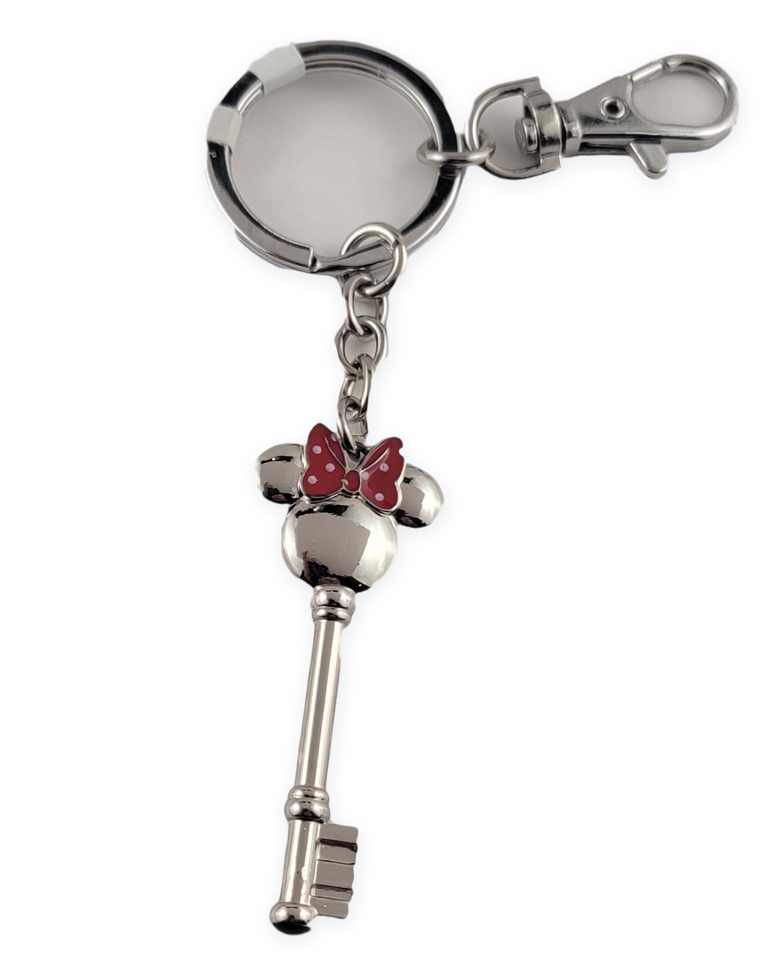Disney Parks Keychain - Minnie Mouse - Icon Bow Key