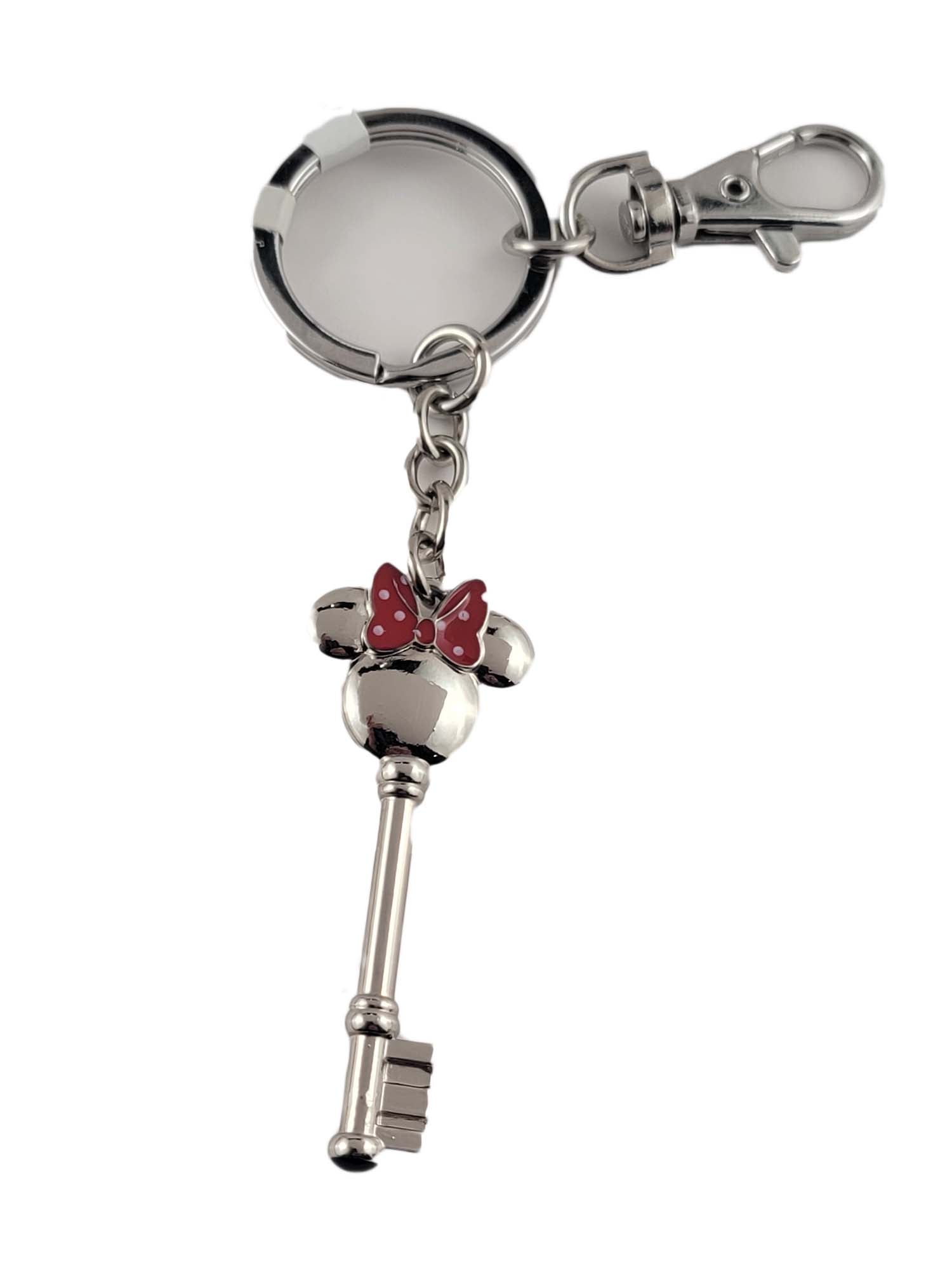 Disney Parks Keychain - Minnie Mouse - Icon Bow Key