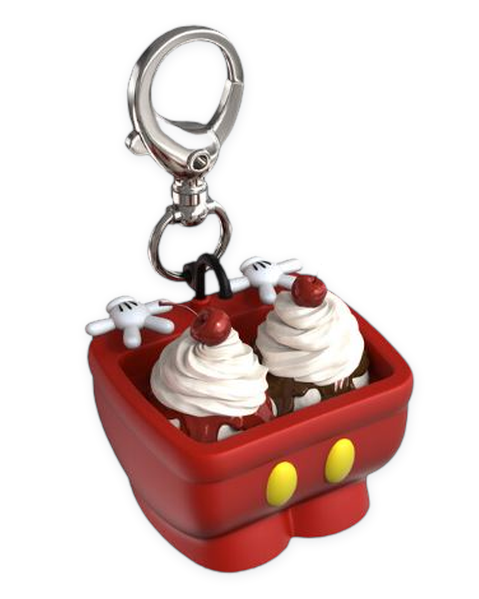 Disney Parks Keychain - Mickey Mouse Kitchen Sink Ice Cream Sundae