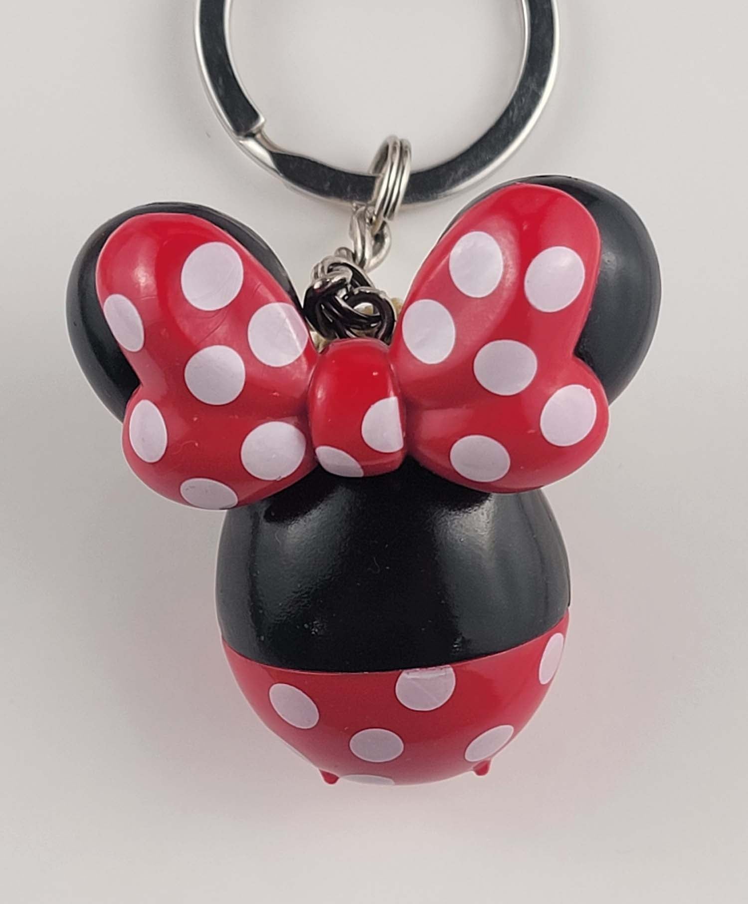 Disney Parks Keychain - Minnie Mouse - Popcorn Bucket