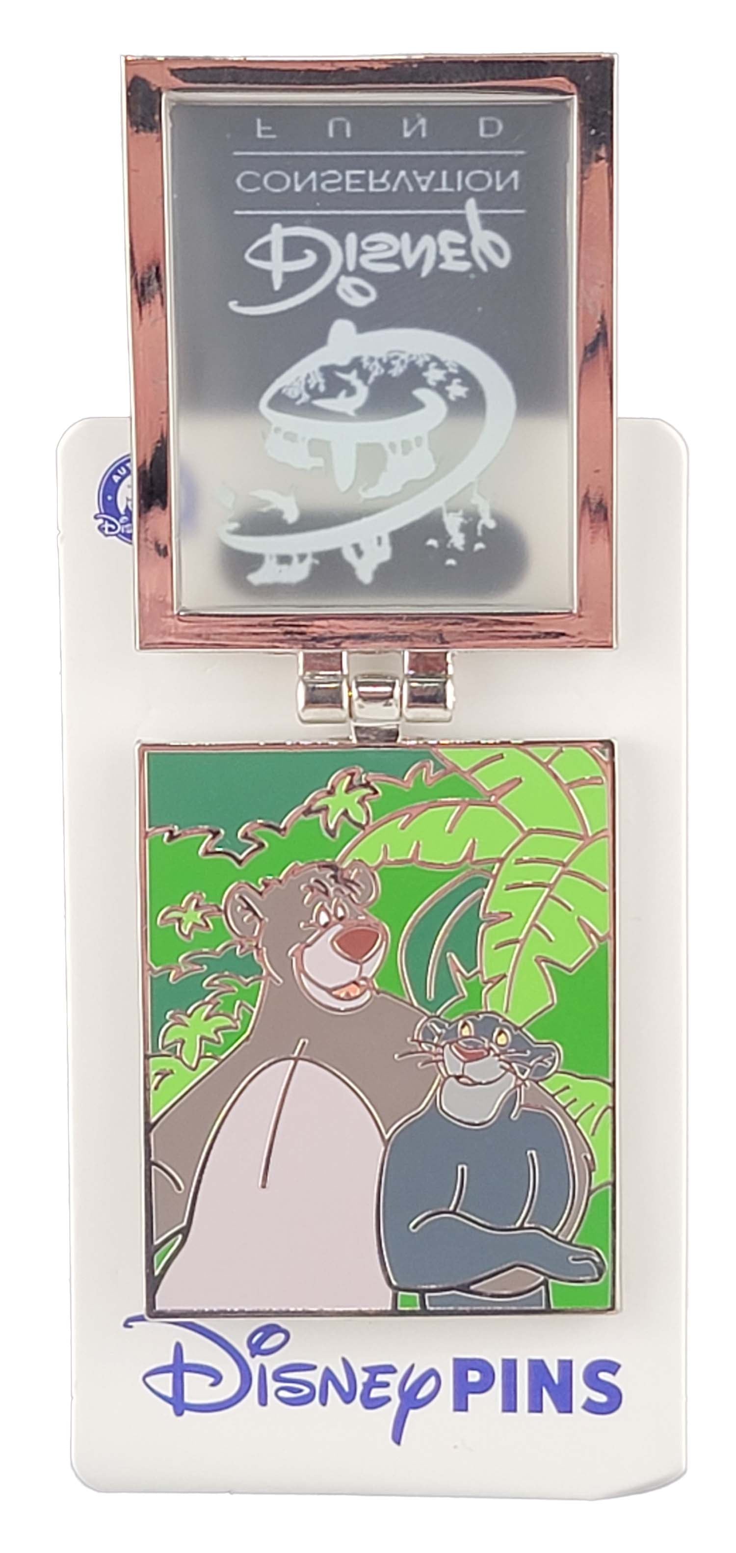 Disney Pin - Conservation Fund - Jungle Book - Baloo and Bagheera - Hinged