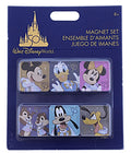 Disney Parks Magnet Set - WDW 50th Character Tiles - 6-Piece - front view