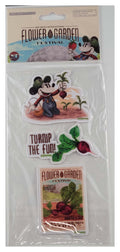 Disney Parks Patch - Epcot - Flower and Garden Festival 2019 - Mickey Seed Co. - 3 Pcs