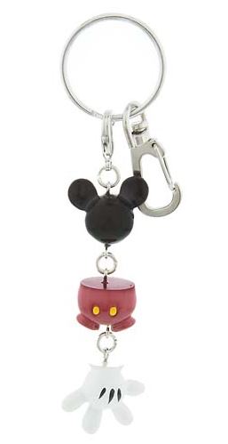 Disney Parks Keychain - Best of Mickey - Mickey Mouse - Body Parts