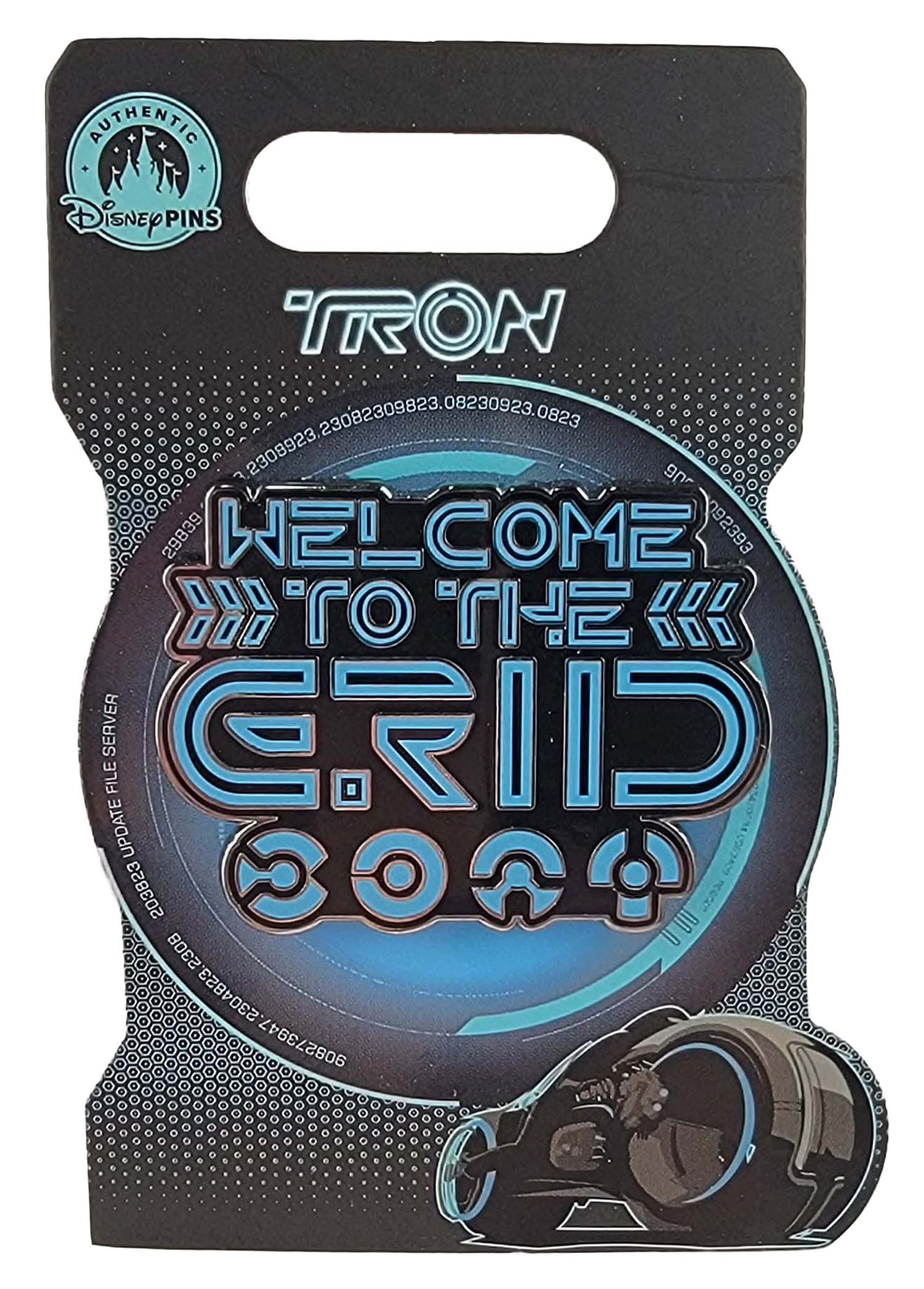 Disney Pin - Tron Lightcycle Run - Welcome to the Grid
