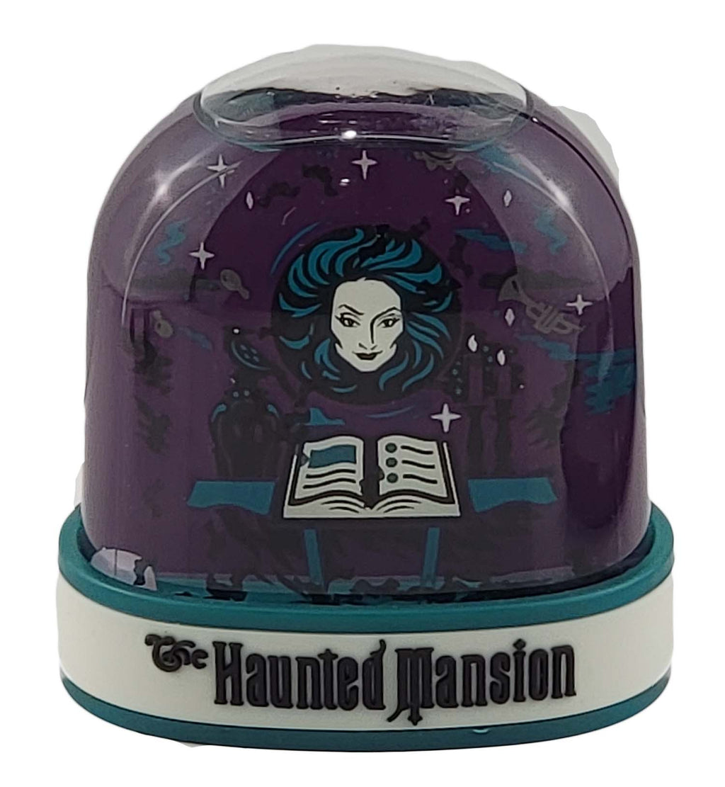 Disney Parks Snow Globe - Haunted Mansion - Madame Leota and Ghosts - front view