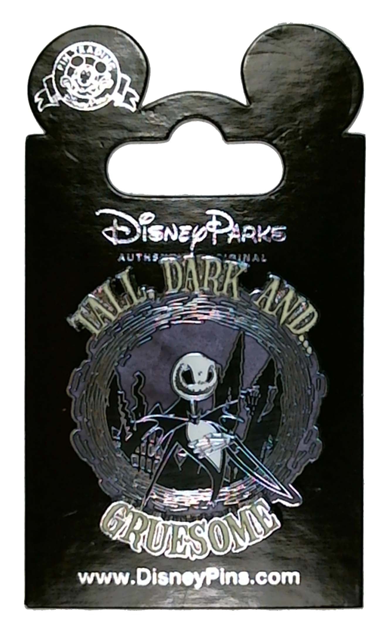 Disney Pin - The Nightmare Before Christmas - Jack Skellington - Tall, Dark & Gruesome - front view