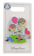 Disney Pin - Up - Carl and Ellie Painting the Mailbox - Hinged - front view