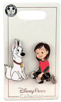 Disney Pin - Bolt - Penny and Bolt - 2-Pin Set - front view
