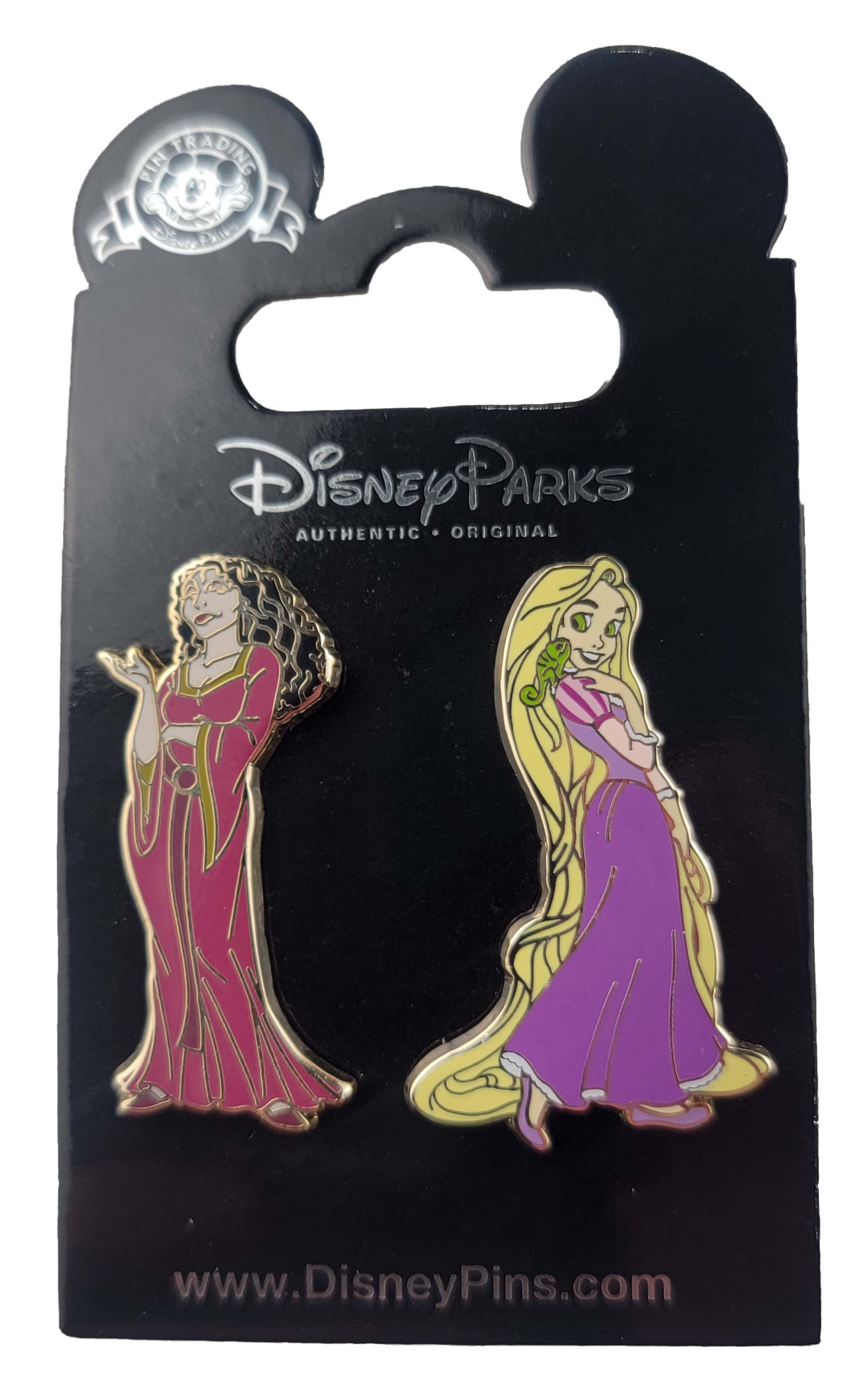 Disney Pin - Tangled Set - Mother Gothel and Rapunzel - 2 Pin Set