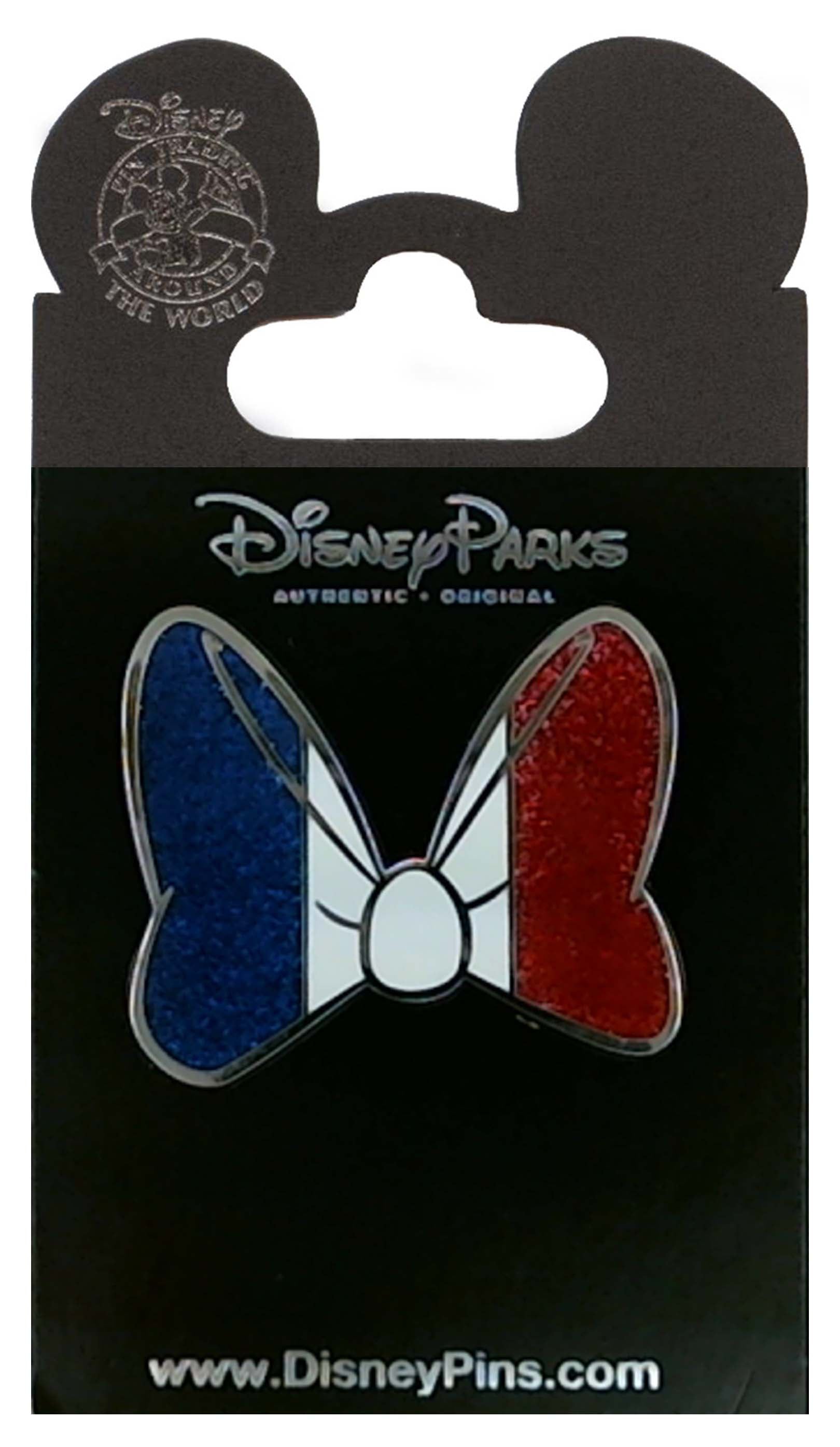 Disney Pin - Minnie's Bow as Flag of France