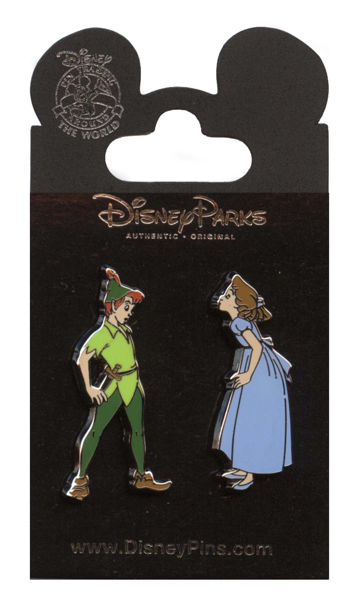 Disney Pin - Peter Pan and Wendy - 2-Pin Set - front view