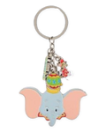 Disney Parks Keychain - Dumbo, Ball, and Timothy Mouse Charms