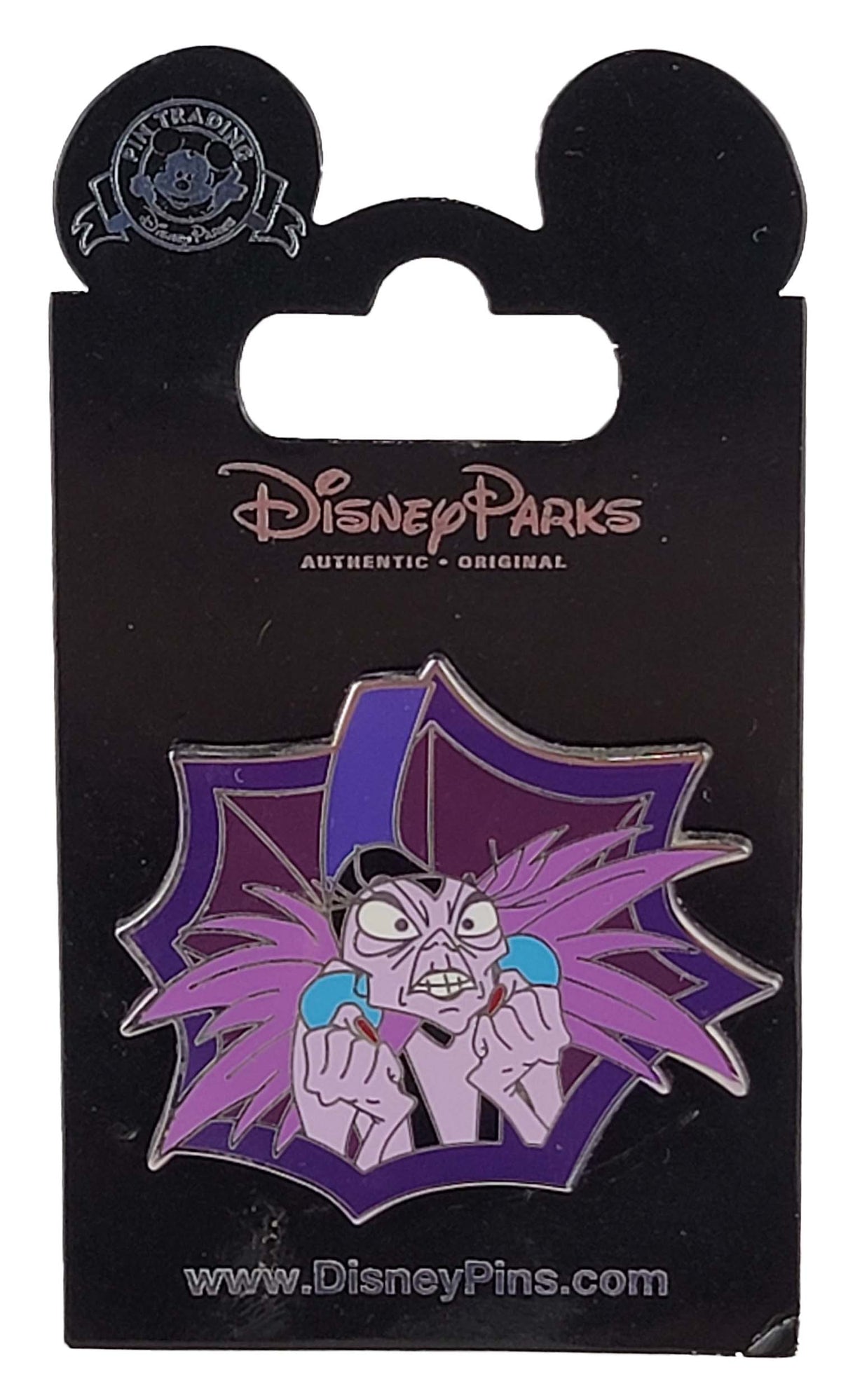 Disney Pin - Villains in Frames - The Emperor's New Groove - Yzma - front view