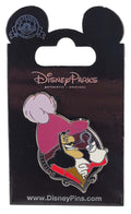 Disney Pin - Villains in Frames Series - Peter Pan - Captain Hook - front view