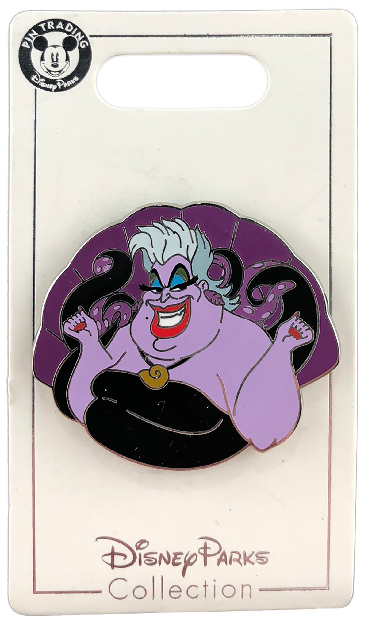 Disney Pin - Villains in Frames Series - Ursula - front view