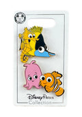 Disney Pin - Finding Nemo - Tad, Sheldon, Nemo and Pearl - 2-Pin Set - front view