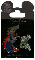 Disney Pin - Toy Story - Buzz Lightyear and Emperor Zurg - 2-Pin Set - front view