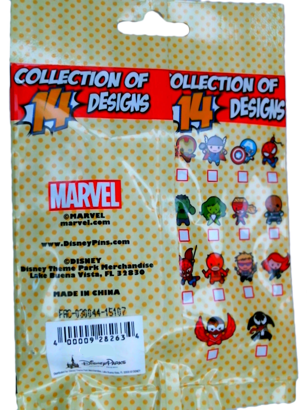 Disney Pin - Marvel Kawaii Art Collection Mystery Pouch