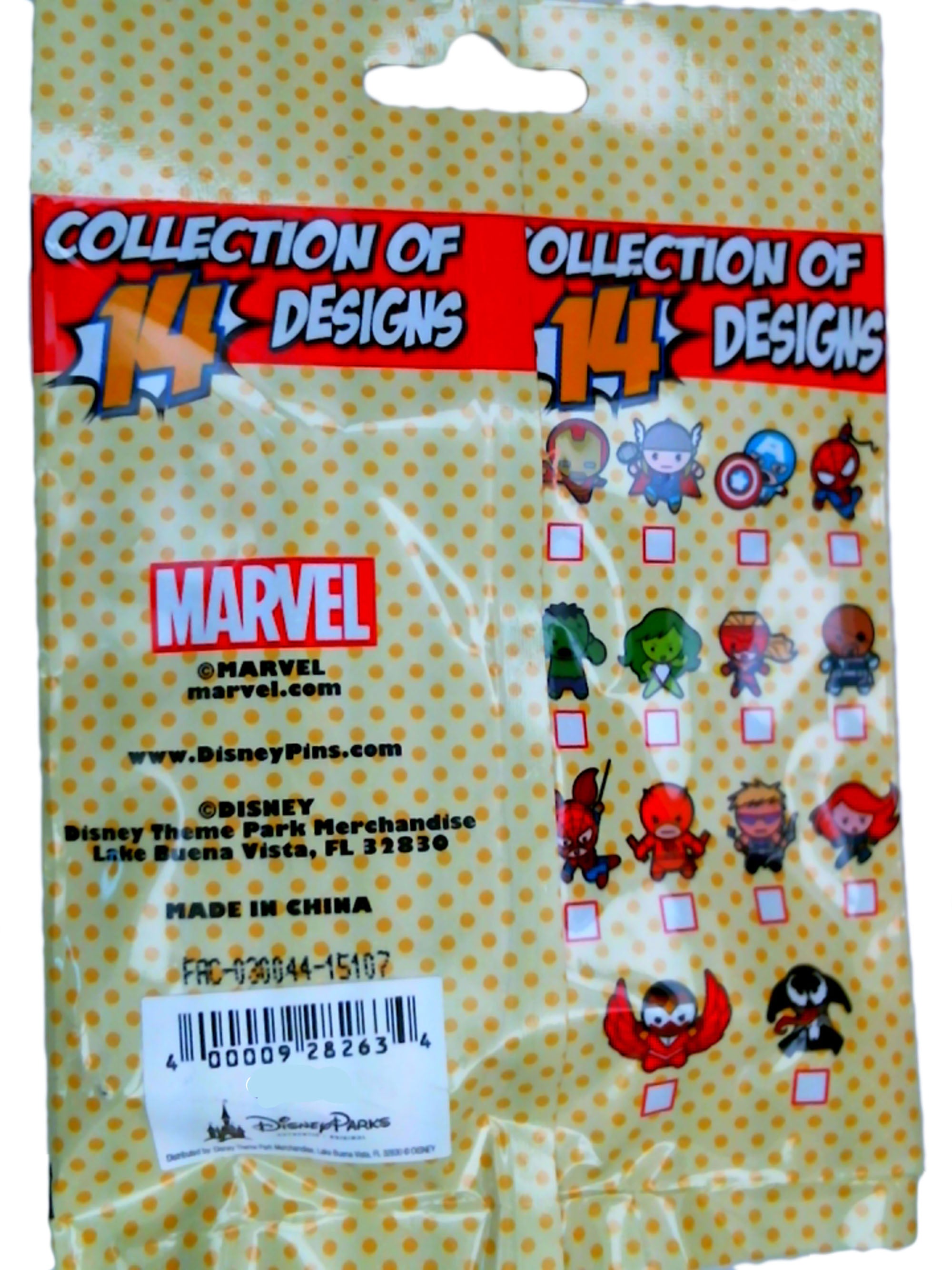 Disney Pin - Marvel Kawaii Art Collection Mystery Pouch