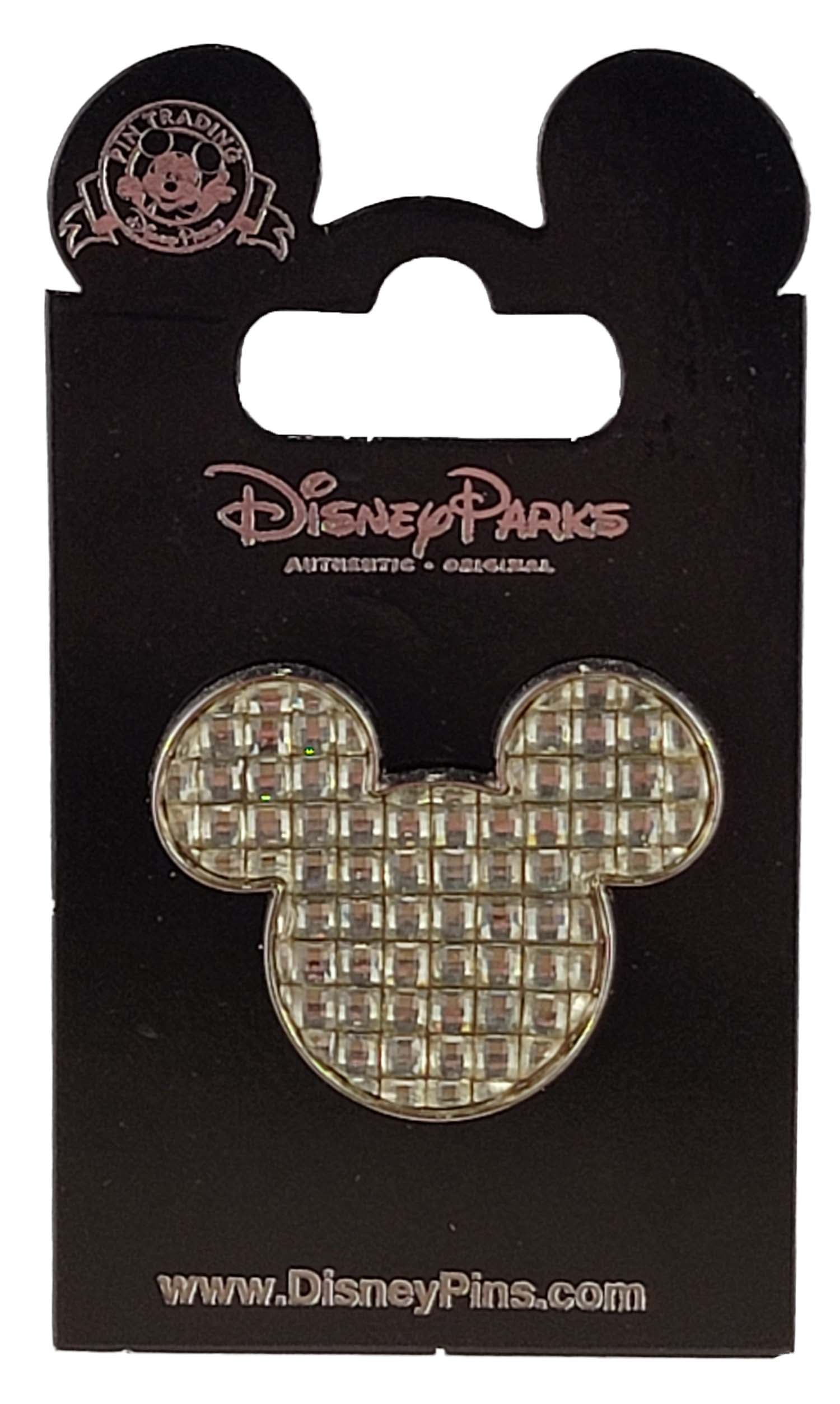 Disney Pin - Mickey Mouse Icon White Cubes