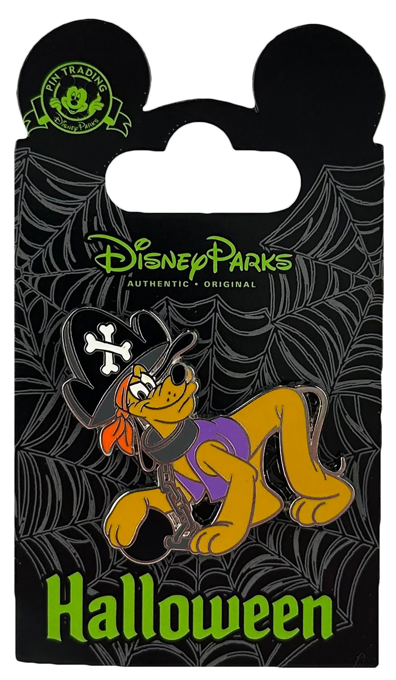 Disney Pin - Halloween 2015 - Pluto as a Pirate