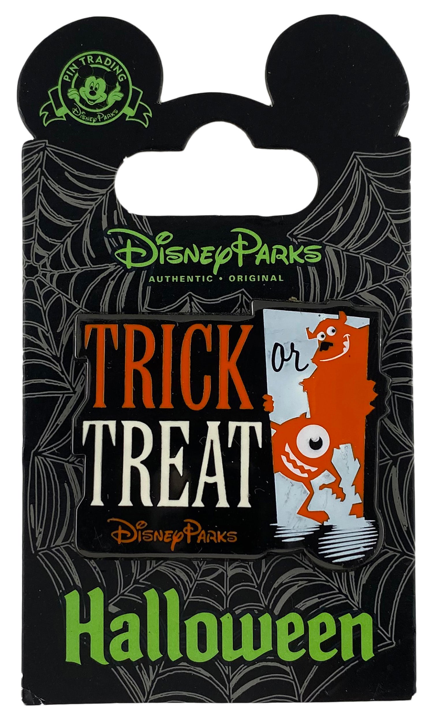Disney Pin - Halloween 2015 - Trick or Treat -Monsters Inc - Mike and Sulley