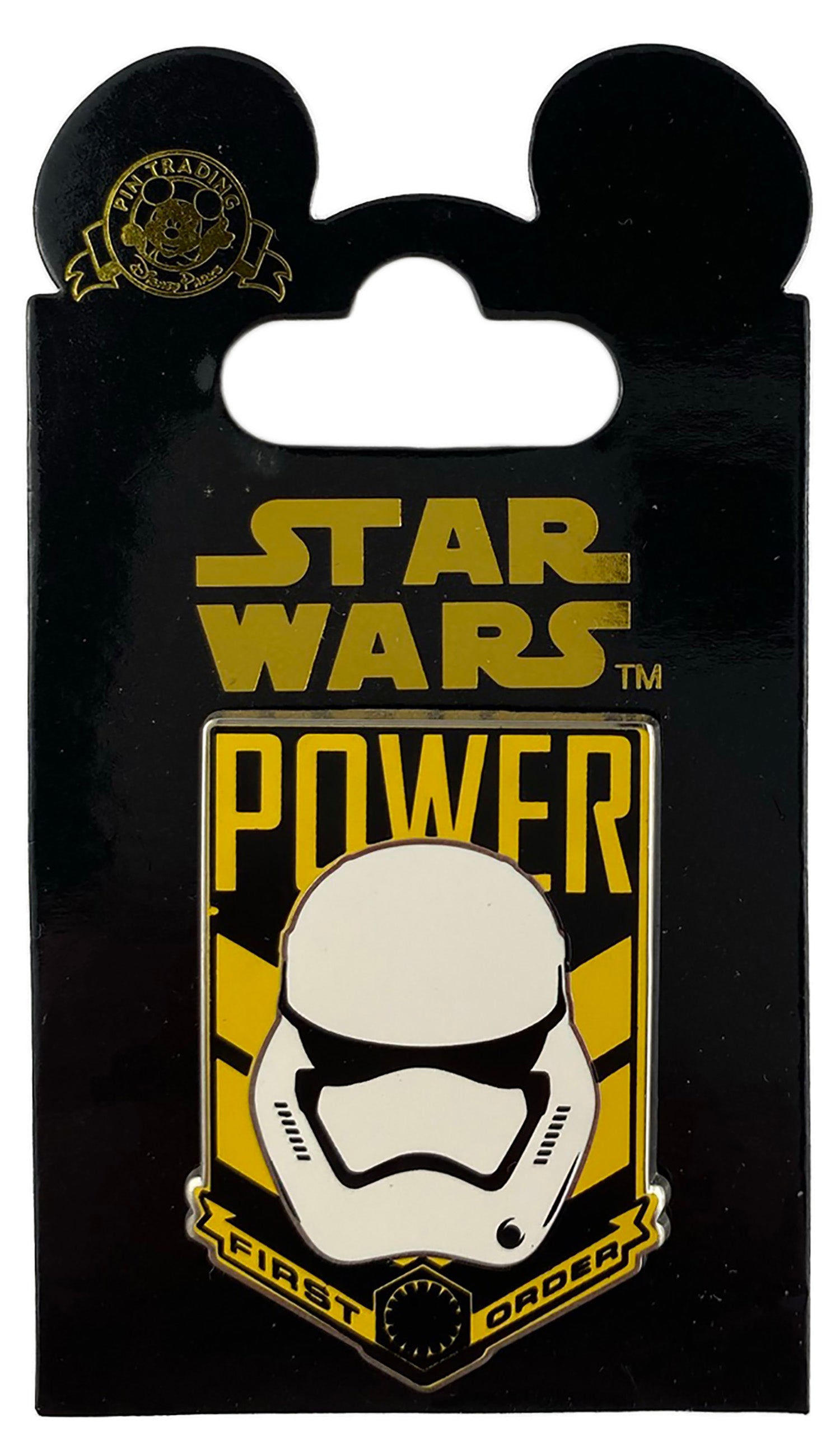 Disney Pin - Star Wars the Force Awakens - Storm Trooper - Power First Order