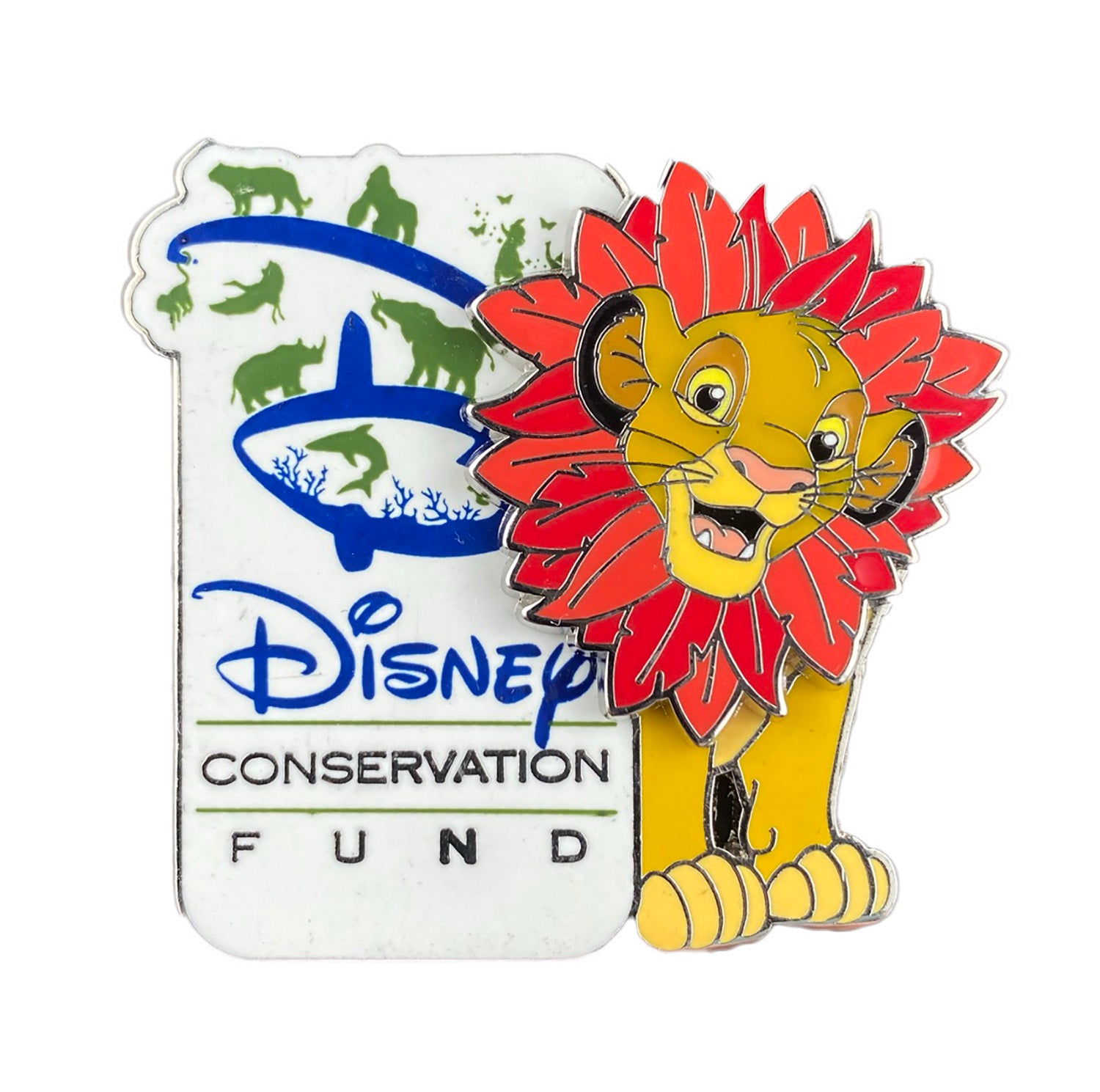Disney Pin - Simba Conservation Fund - Pin Only, view 2