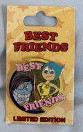 Disney Pin - Best Friends Series - Inside Out - Joy and Sadness - front view