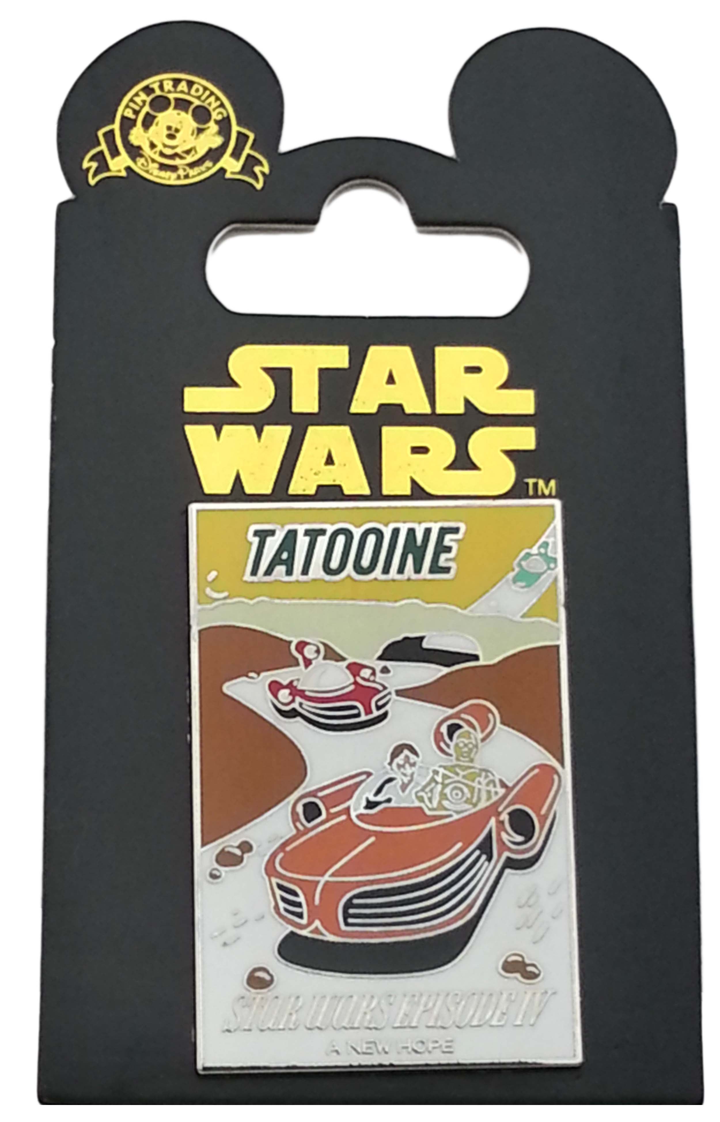 Disney Pin - Star Wars Poster - Tatooine - A New Hope (Episode IV)