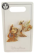 Disney Pin - Beauty and the Beast - Cogsworth and Lumiere - 2 Pin Set