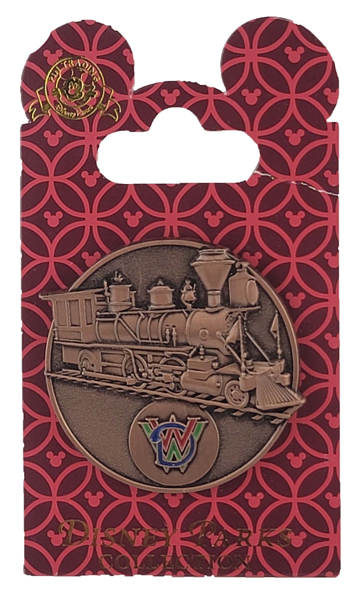 Disney Pin - Walt Disney World Railroad - Locomotive - front view