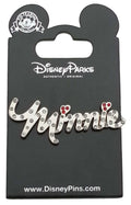 Disney Pin - Minnie Gemmed Name