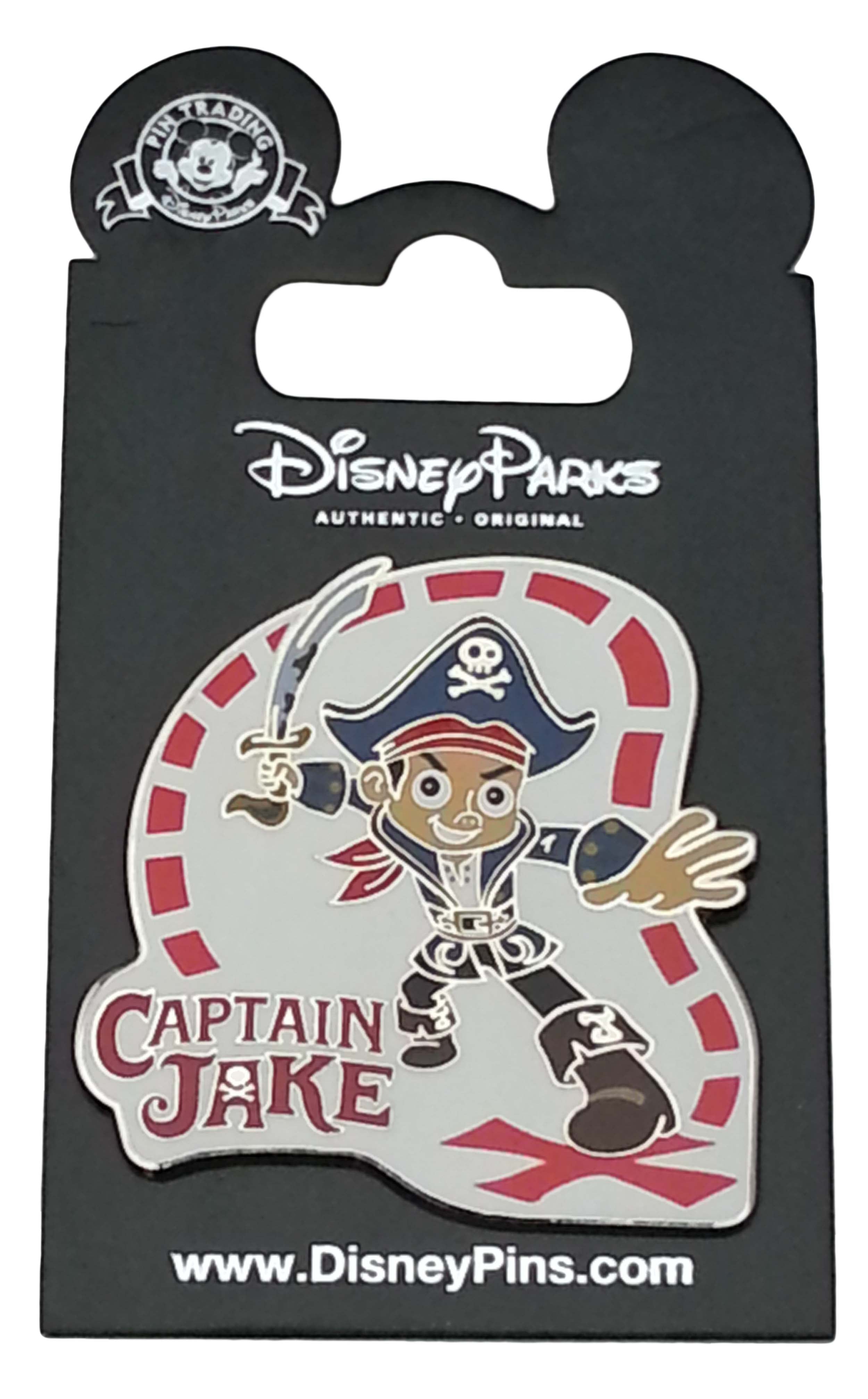 Disney Pin - Captain Jake Treasure Map