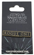 Disney Pin - Star Wars - Rogue One - Force for Change - A Star Wars Story