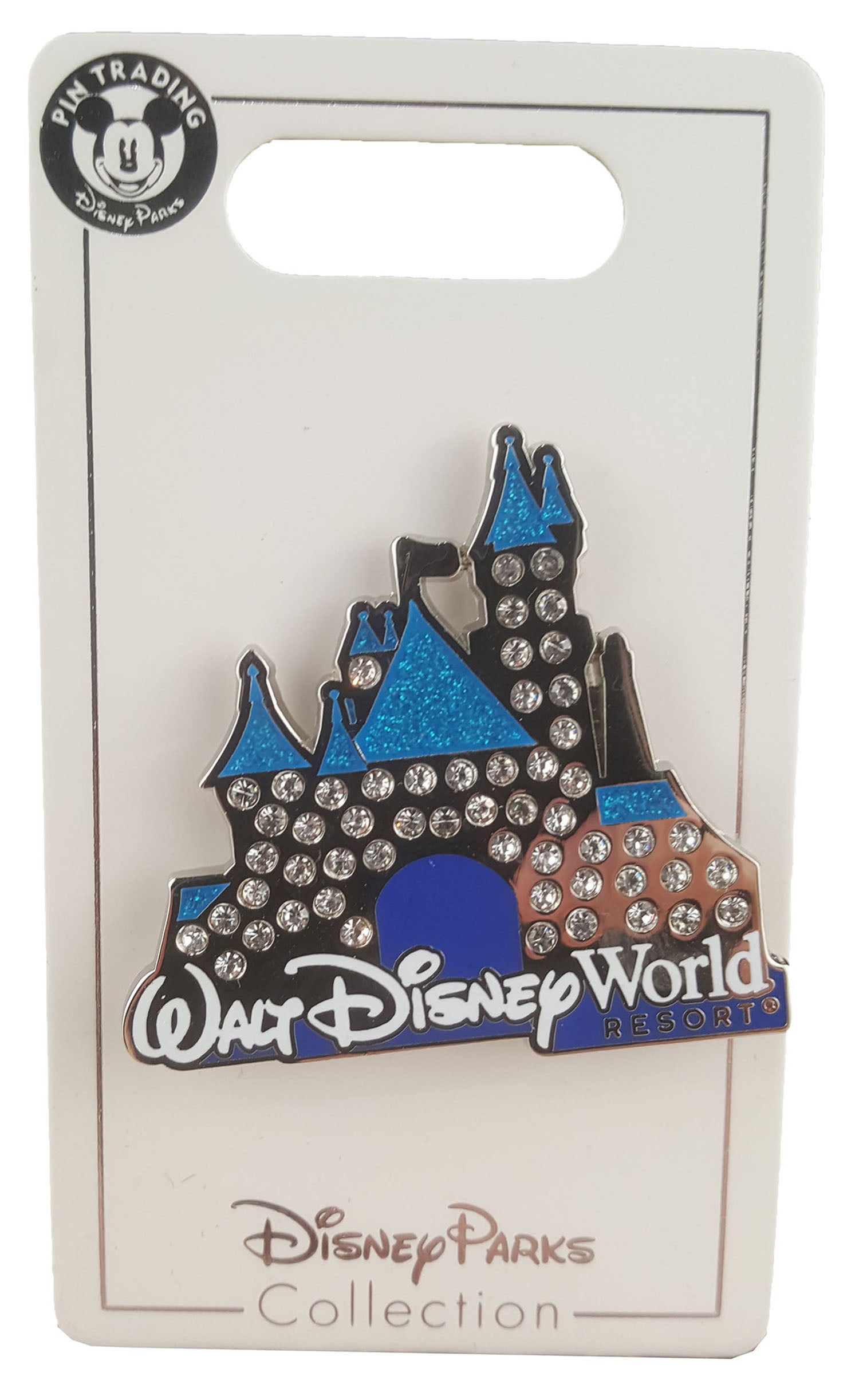 Disney Pin - Walt Disney World - Cinderella Castle - Jeweled