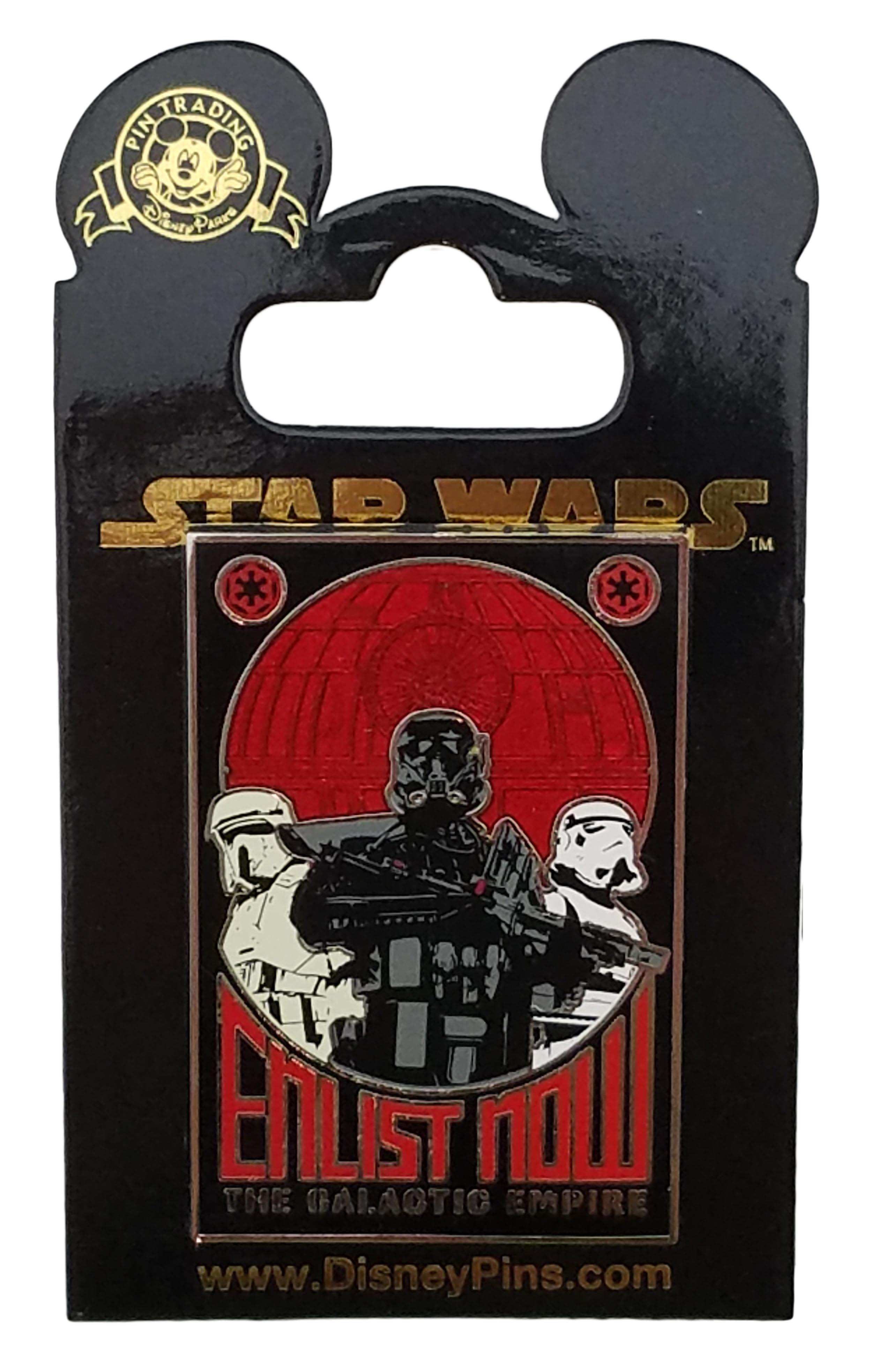 Disney Pin - Star Wars: Rogue One - Enlist Now Empire Poster