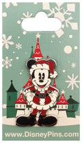 Disney Pin - Merry Christmas 2016 - Pie Eyed Mickey Mouse - Santa Suit