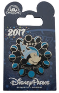 Disney Pin - WDW Dated 2017 - Sorcerer Mickey - Phases of the Moon - Spinner, view 1
