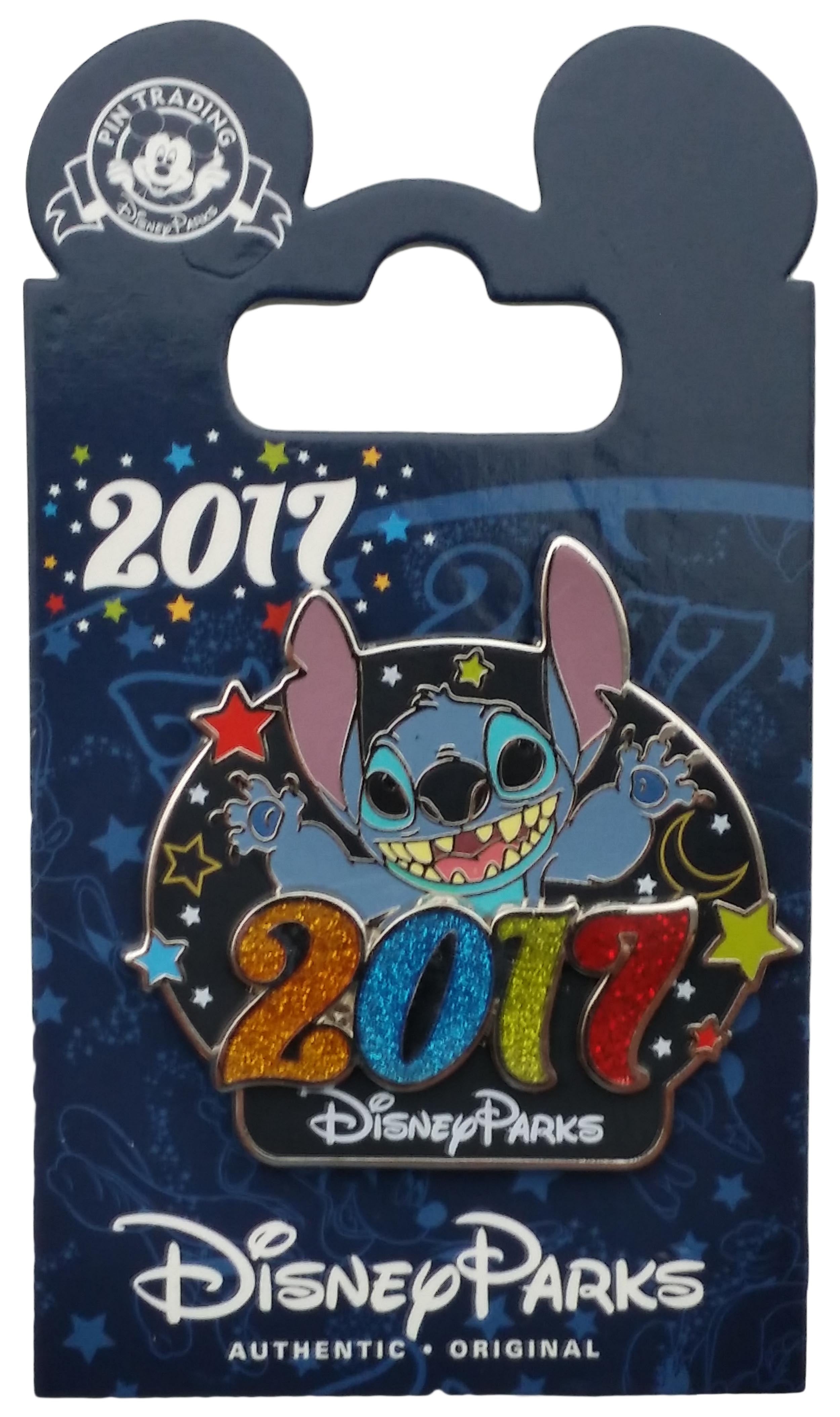 Disney Pin - WDW Dated 2017 - Stitch