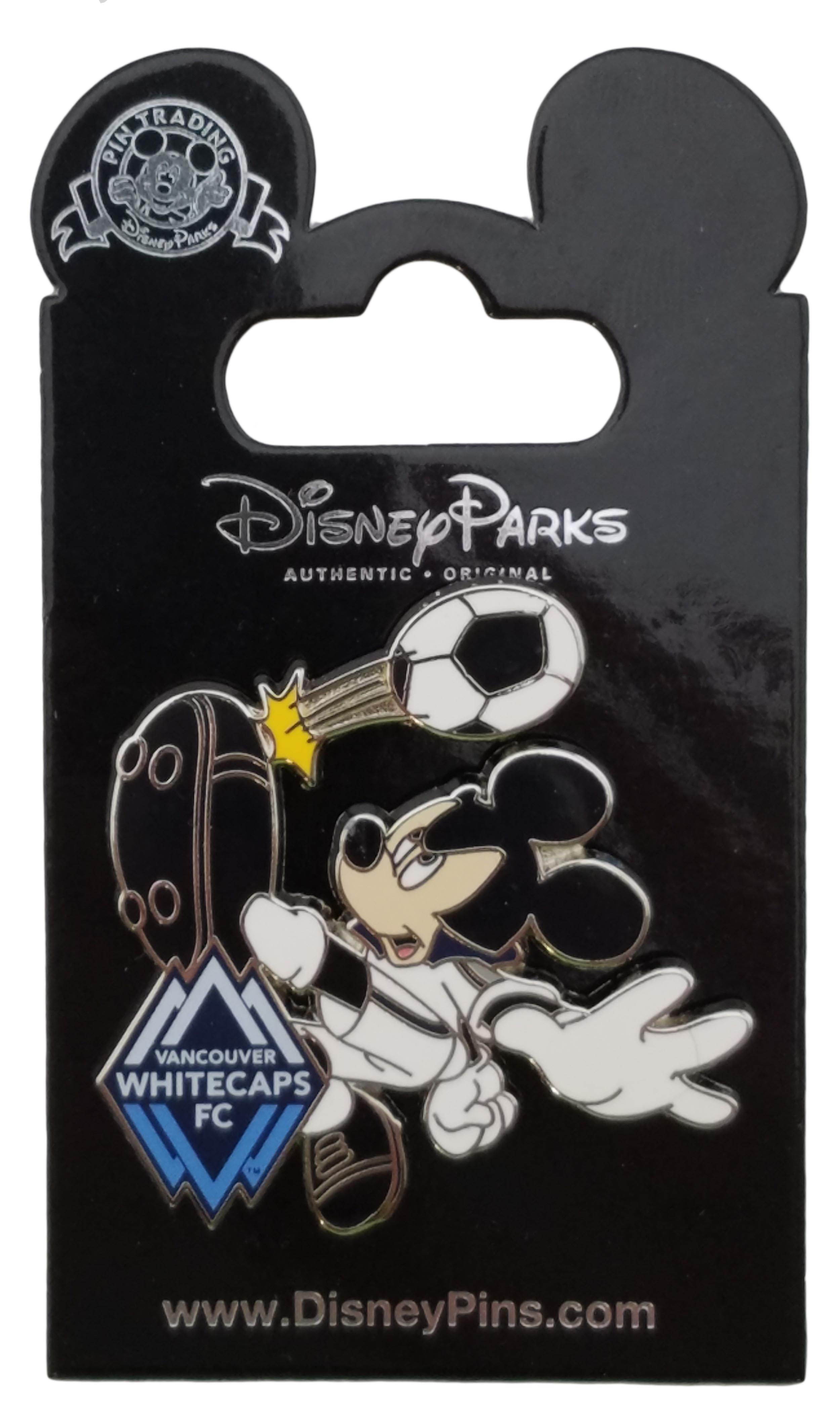 Disney Pin - Mickey Soccer Teams - Vancouver Whitecaps