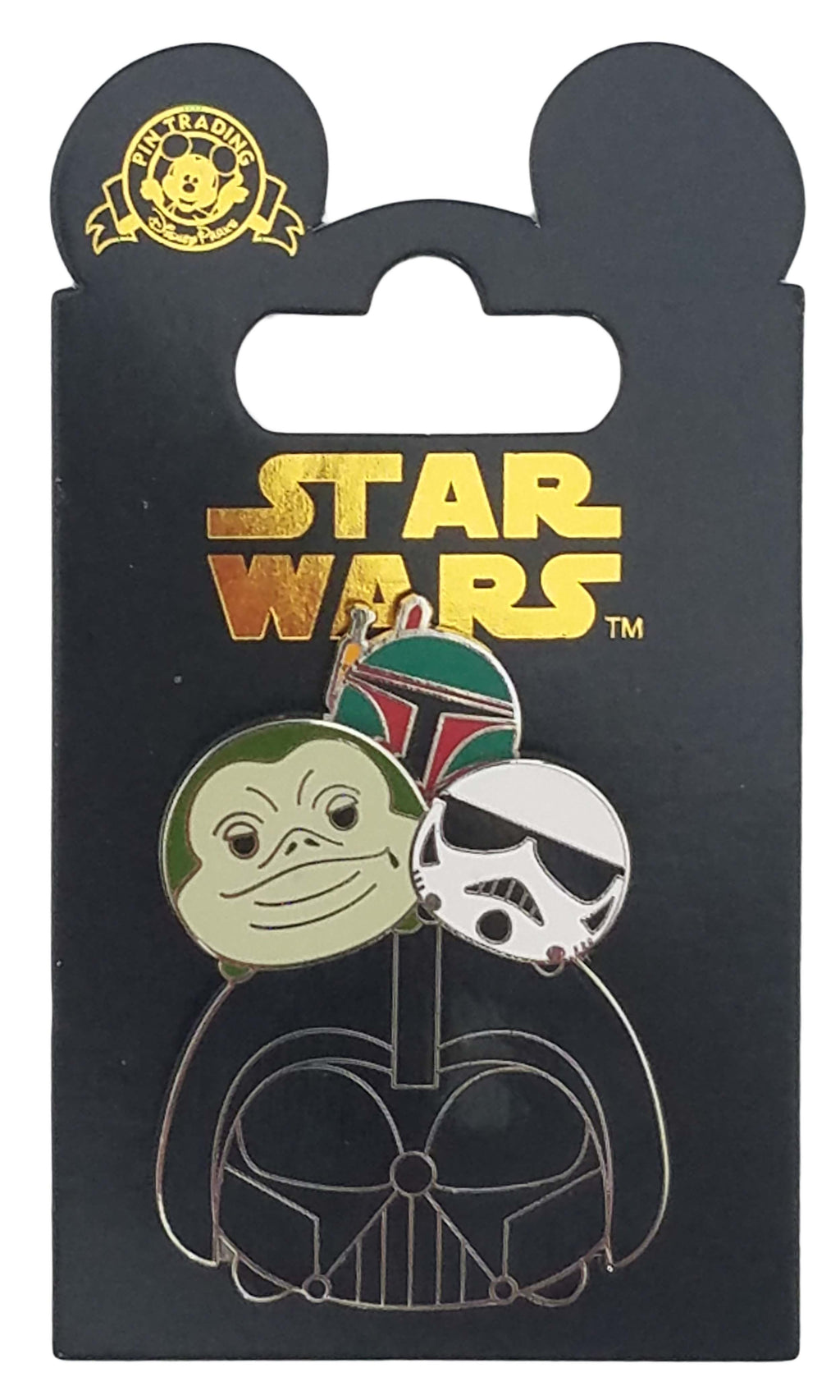 Disney Pin - Tsum Stacked Slider Series - Star Wars Villains, view 2