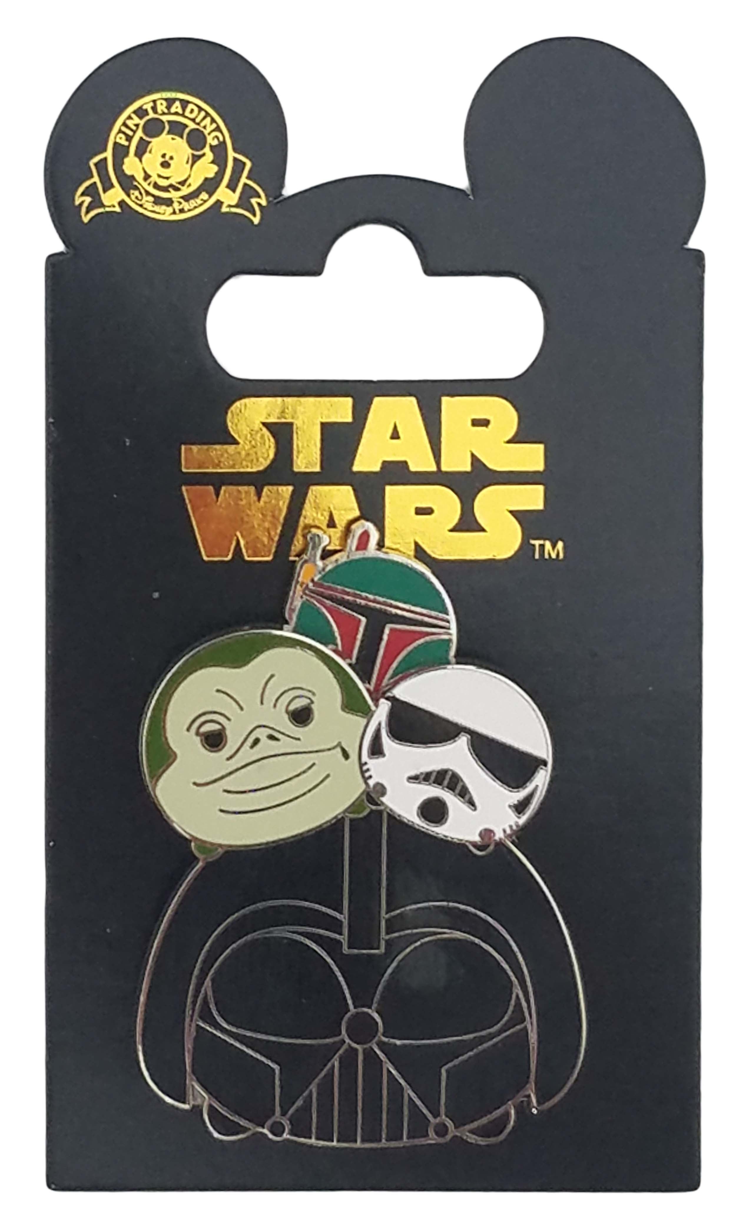 Disney Pin - Tsum Stacked Slider Series - Star Wars Villains, view 2