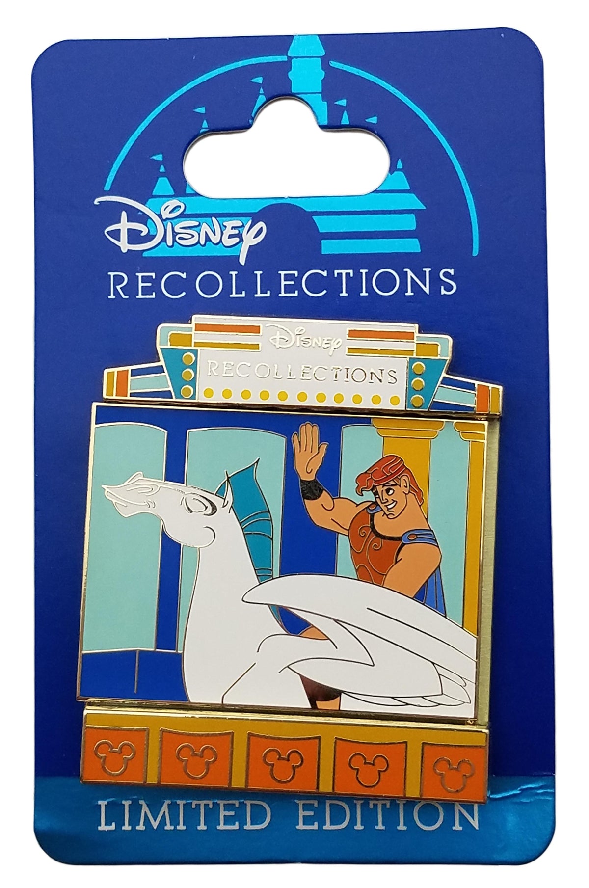 Disney Pin - Recollections - Hercules and Pegasus - front view